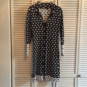 Kenar long sweater dress/cardigan